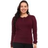 Women's Midweight Merino Wool Henley | 100% Merino Wool