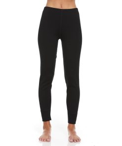 Women's Heavyweight Wool Bottoms Thermal Base layer - 100% Merino Wool