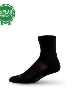 Merino Wool Trail Running Socks - Micro Cushion Mini Crew