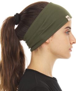 Midweight Reversible Wool Headband  - 100% Merino Wool