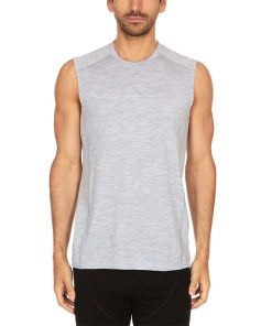 Microweight Men's Wool Sleeveless Tank Top - Woolverino